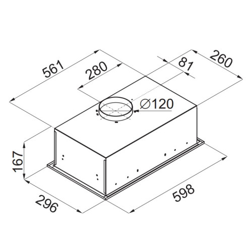 Вытяжка MAUNFELD Crosby Built 60 White