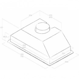 Вытяжка ELICA ERA C IX/A/72