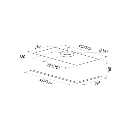 Вытяжка MAUNFELD Crosby Light C 60 Inox