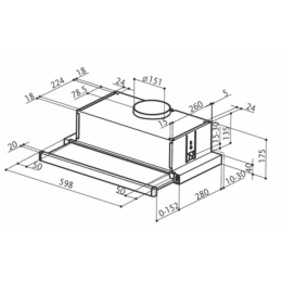 Вытяжка FABER FLEXA GLASS M6 BK A60 FB EXP