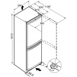 Холодильник LIEBHERR CUno 2831