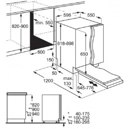 Посудомоечная машина ELECTROLUX EEA917120L
