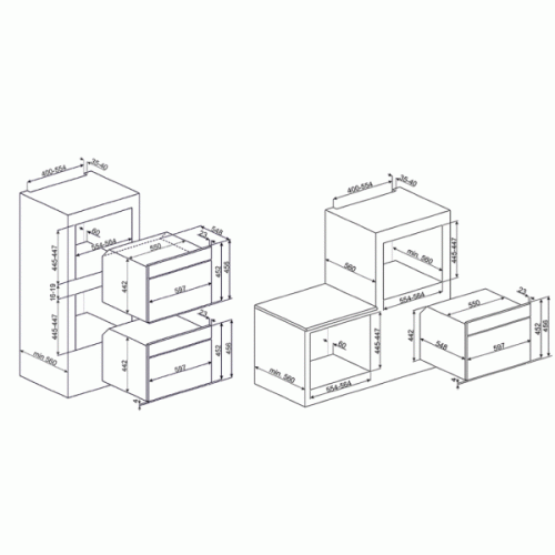 Микроволновая печь SMEG SF4102MN