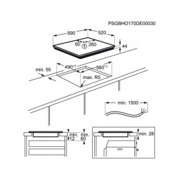 Варочная поверхность AEG IKE 64441 FB
