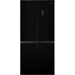 Холодильник HYUNDAI CM45083F (Черное стекло)