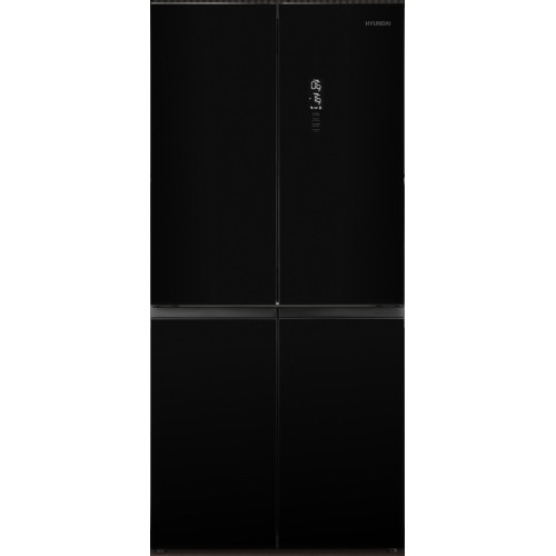 Холодильник HYUNDAI CM45083F (Черное стекло)