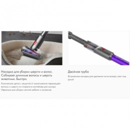 Пылесос Dyson Gen5 SV23 Detect Absolute Iron Nickel/Puprple