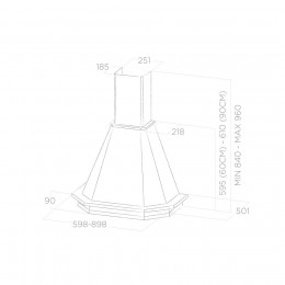 Вытяжка BEKO HCF61531X