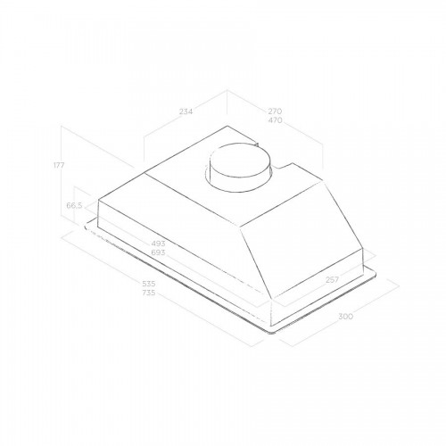 Вытяжка ELICA ERA S BL/A/52